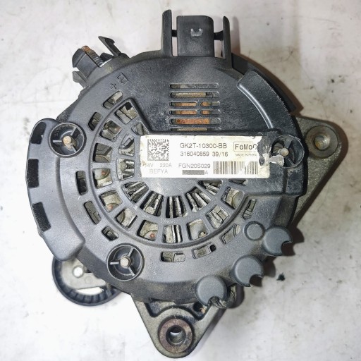 GK2T-10300-BB GK2T10300BB - Генератор ford transit mk8 tourneo 2.0 tdci ecoblue 220a 14vgk2t-10300-bb