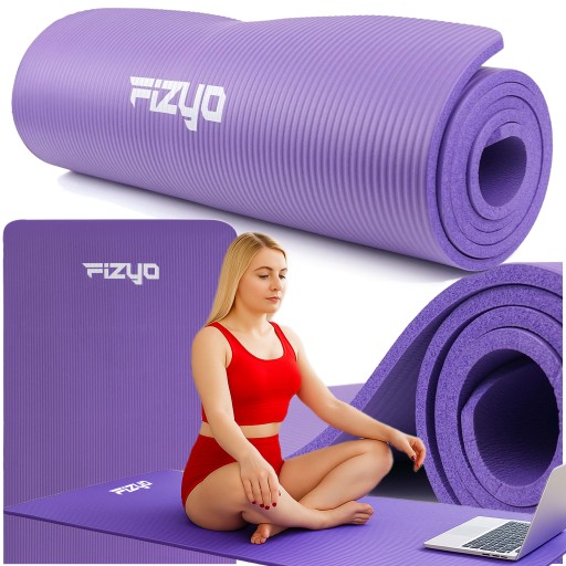 💜 MEGA OKAZJA! Gruba Mata Gimnastyczna XL - Fitness, Joga, Ćwiczenia!