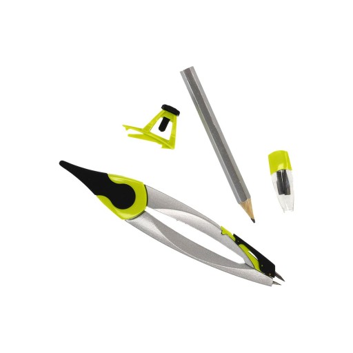 КОМПАС В КОРПУСІ FLAMINGO TITANUM 4 ЧАСТИНИ