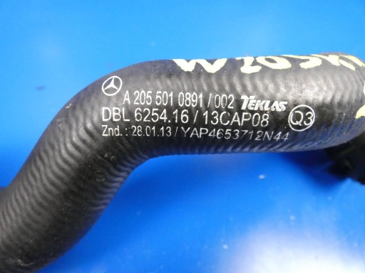 MERCEDES C KLASA W205 crijevo prijenos vode hladnjaka