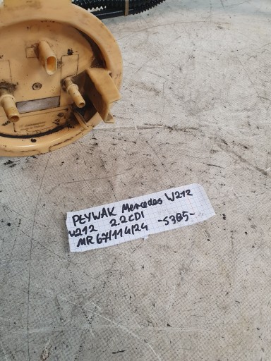 PLYWAK carburante MERCEDES E-KLASA W212 2.2CDI 10r.