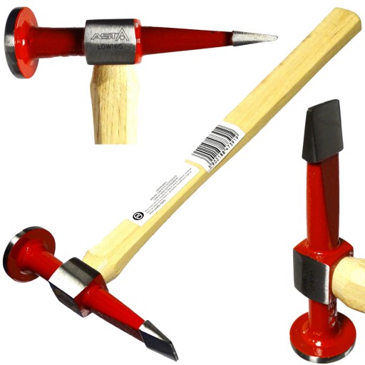 Металевий молоток з прямим наконечником ASTA