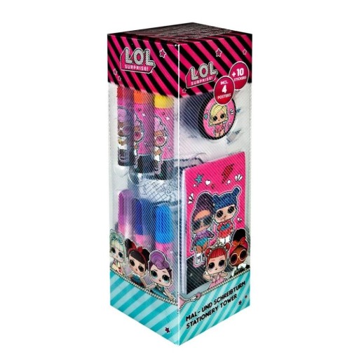 Набір шкільного приладдя з розмальовками Undercover, 35 предметів