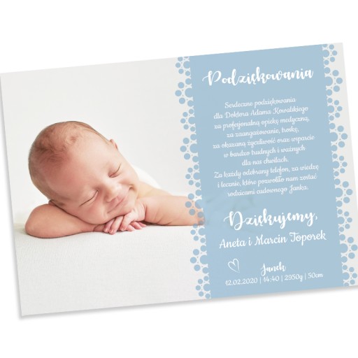 Подячна листівка для лікаря, акушерки