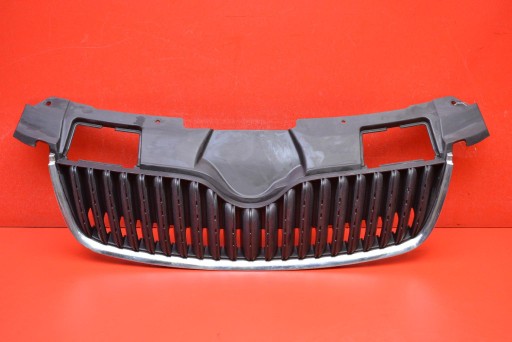 maska crna CHROM 5J0853668A SKODA FABIA 2 II 5J 07-10