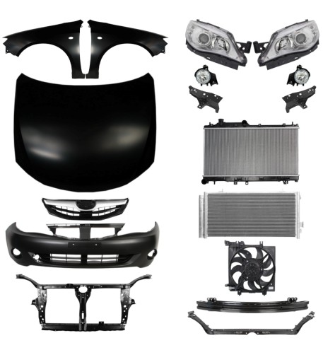 3827 - Subaru Impreza Kompakt 08-12 Ремень бампера капота