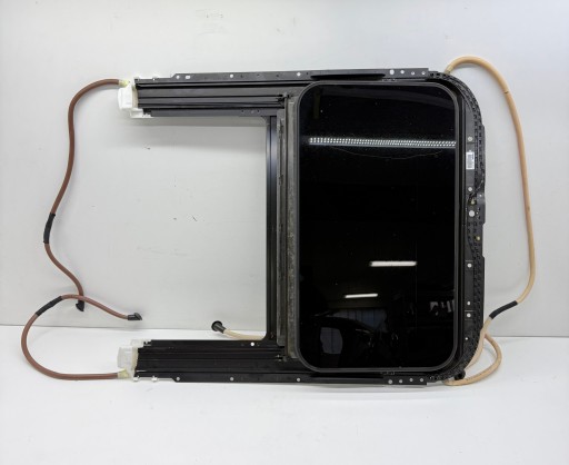 AUDI A6 S6 C7 Sedan Schiebedach dach FENSTER schwarze Blende Schutzkappe KOMPLET SPRAWNY