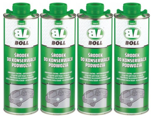 BOLL 4L ШАССИ ТЕХНИЧЕСКОЕ ОБСЛУЖИВАНИЕ АГЕНТ ЧЕРНЫЙ