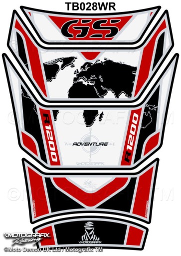 TANKPAD MOTOGRAFIX BMW R1200GS Adventure 2006-2013