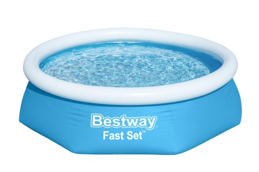 Круглий розширювальний басейн Bestway 244 х 244 см