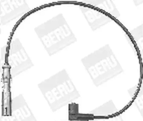 Кабели зажигания zef1197 beru by drive