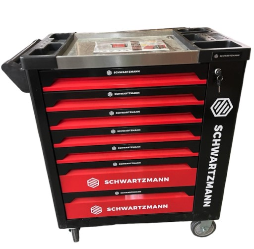 Шафа для інструментів і візок Schwartzmann, 259 елементів