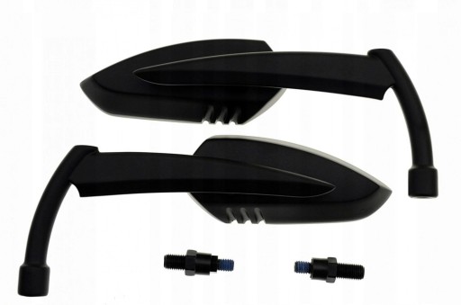 AS19 - ЧОРНІ МЕТАЛЕВІ ДЗЕРКАЛА YAMAHA DRAG STAR 650 1100