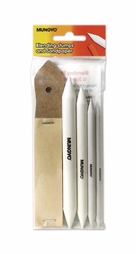 БЛЕНДЕР MUNGYO БЛЕНДЕР ДЛЯ МАЛЮВАННЯ 4ШТ + ТОЧКА
