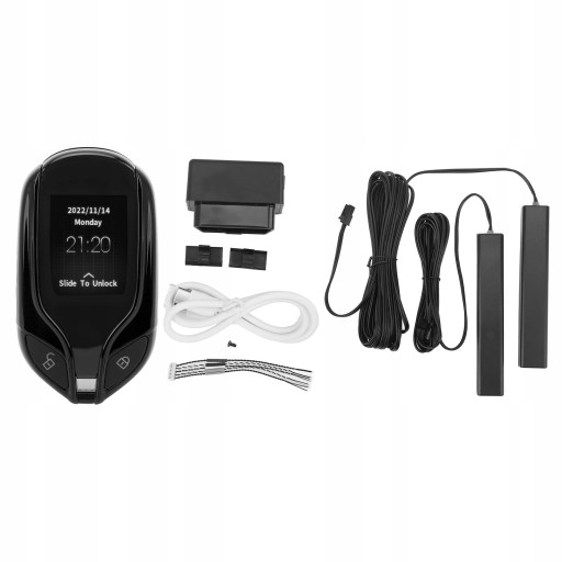 1610220110011 - Универсальный длинный смарт-ключ с ЖК-экраном