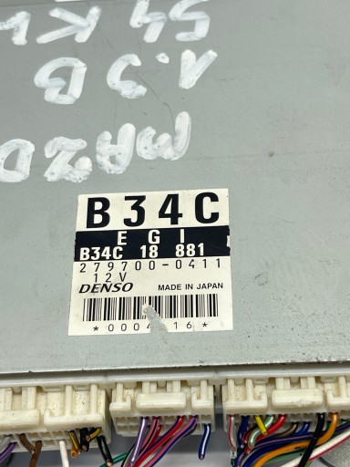 Centralina computer Motore MAZDA B34C18881