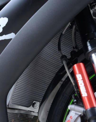 РЕШЕТКА РАДИАТОРА R & G KAWASAKI ZX10R 08-16 BK