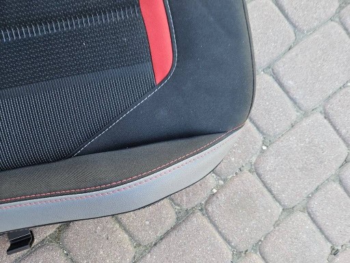 Siedzisko Blende Abdeckung SITZ Halbleder gabka + mata Hitzung p Opel Mokka B