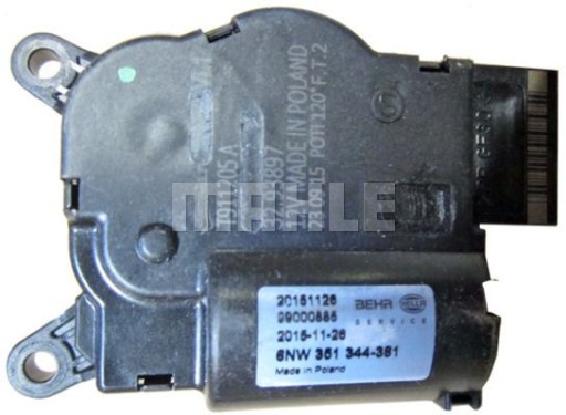 ДВИГАТЕЛЬ КЛАПАНА ПОДАЧИ ВОЗДУХА AA 25 000P MAHLE