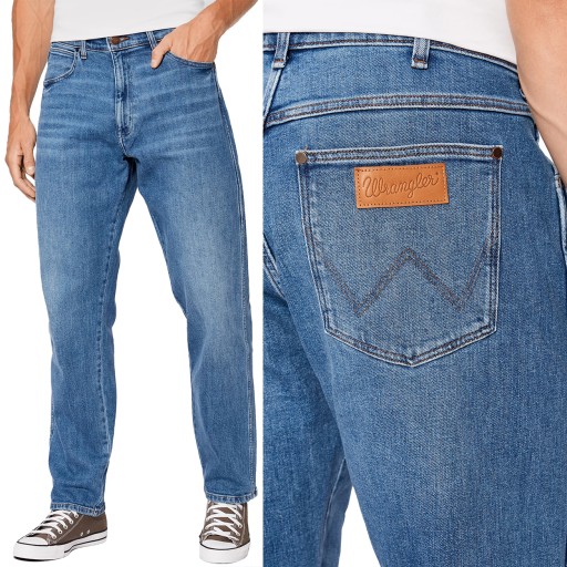 Wrangler FRONTIER RELAXED Obľúbený SIMPLE W34 L30