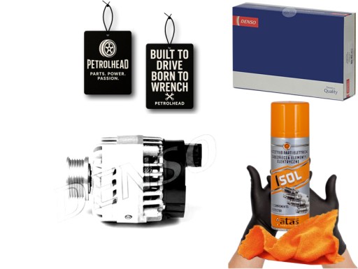 DENDAN520#ECS-PCP+K - Генератор (14v 90a) fiat doblo doblo cargo multip #petrolhead pro+ kit4