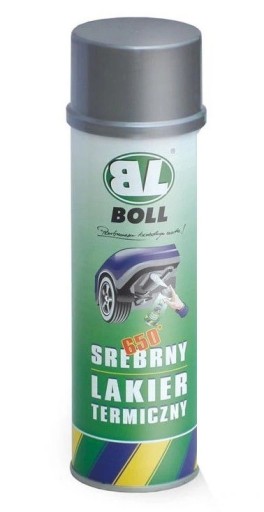 BOLL-ТЕРМИЧЕСКИЙ ЛАК.СЕРЕБРЯНЫЙ СПРЕЙ 500МЛ