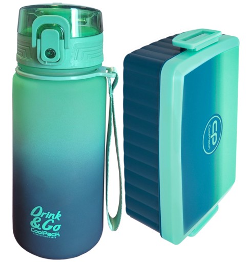 Сумка для обіду CoolPack Gradient Blue Lagoon 765 мл блакитна