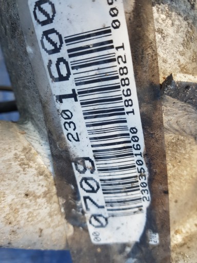 axle beam rear part MERCEDES SL R230 W230 sider subframe axle beam