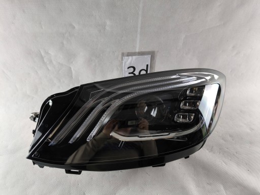 A2229064705 - MERCEDES S CLASS 222 LIFT ПОЛНАЯ СВЕТОДИОДНАЯ МНОГОЛУЧНАЯ ФАРА ЛЕВАЯ НОЧНОГО ВИДЕНИЯ