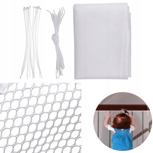 ЗАХИСНА СІТКА ДЛЯ ДИТЯЧОЇ БАЛЯСИНИ СХОДИ 300см