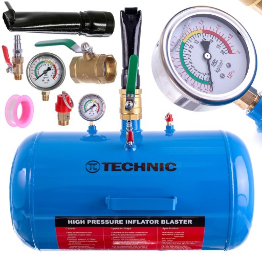 Компресор для накачування шин і дисків бак 40л