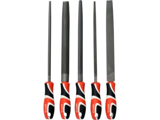 Набор напильников по металлу 250мм 5ел. Ято