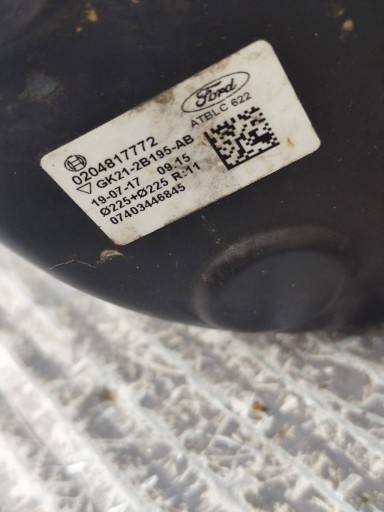 FORD TRANSIT CUSTOM servo GK212B195AB