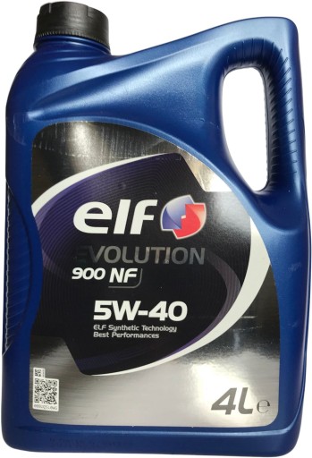 Elf Evolution 900 NF 4L syntetický motorový olej 5W-40