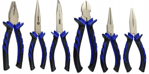 НАБОР ПЛОСКОГУБЦЫ КОМБИНИРОВАННЫЕ GEKO АССОРТИ КОМПЛЕКТ