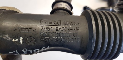 FORD FOCUS MK2 MK4 1.8 TDCI rohr turbo luft