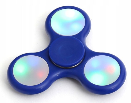 ІГРАШКА-АНТИСТРЕС Hand Fidget Spinner LED, що світиться