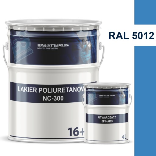 СУДОВАЯ КРАСКА BEMAL - ПОЛИУРЕТАНОВЫЙ ЛАК - 20л - RAL 5012