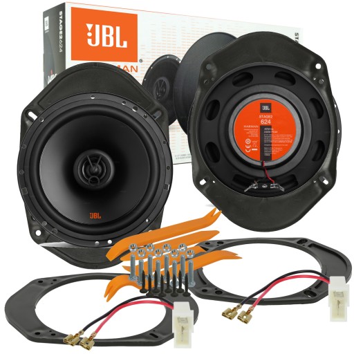 66144761 - JBL STAGE2 624 ДИНАМИКИ FORD FOCUS FUSION ПЕРЕДНЯЯ ЗАДНЯЯ