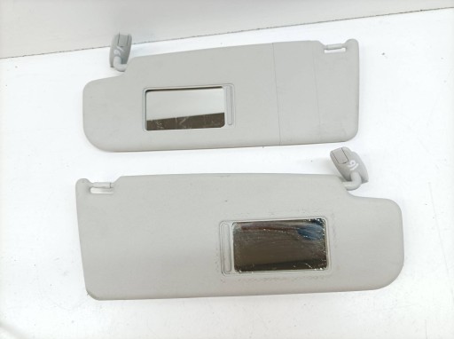 visors PRZECIWSLONECZNE left right cover KPL Skoda Fabia II (2007-2014)