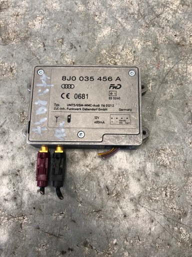 module amplifier ANTENY AUDI A4 B8 LIFT 8J0035456A