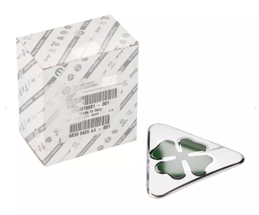 ЗНАК КЛЕВЕР ЭМБЛЕМА ALFA ROMEO GIULIA QUADRIFOGLIO OE 50538691