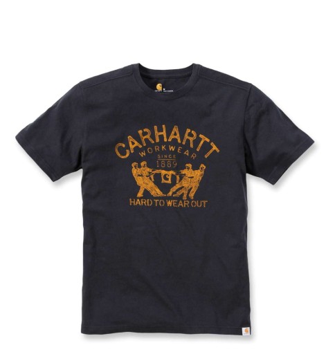 Amerykańska Koszulka Carhartt Hard To Wear T-Shirt 8057437010 Odzież Męska T-shirty GQ JNTVGQ-5