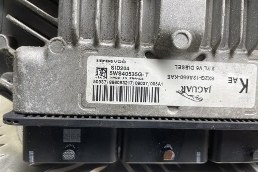 Комплект зажигания jaguar xf (x250) 8x2q12a650kae 2.7l дизель 152kw 2008 г.