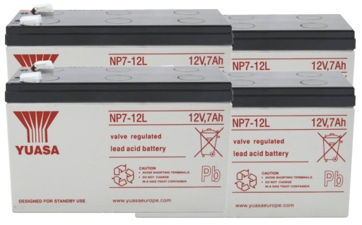 Apcrbc59 rbc 59 #59 аккумуляторная батарея yuasa ups apc 4x np7-12l 12v 7 ah