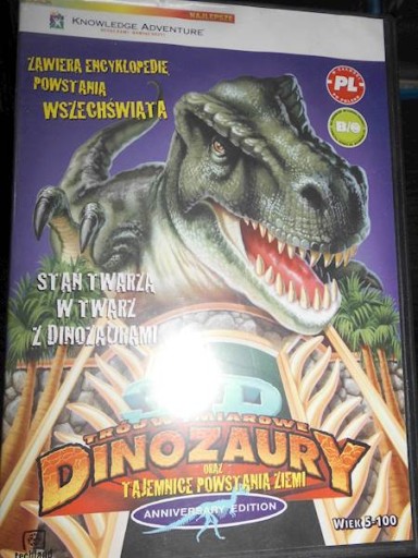 3D Trojrozmerné dinosaury