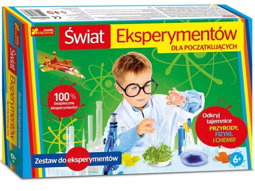 EXPERIMENTÁLNA SADA PRE ZAČIATOČNÍKOV DARČEK PRE 6,7 ROČNÉ DIEŤA