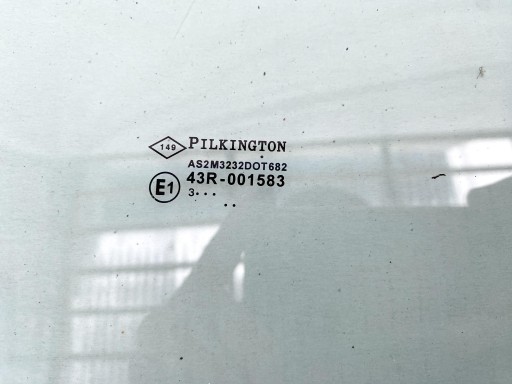 MASTER 4 MOVANO 19- window door PRZEDNICH right right front