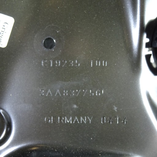 VW PASSAT B7 Lève vitres Vitre Avant Droite 3AA837756C