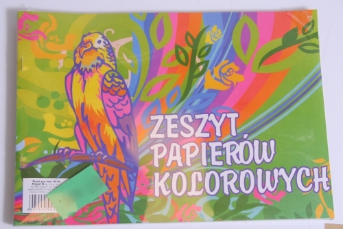 Папір кольоровий А4 Поліграф 8 арк